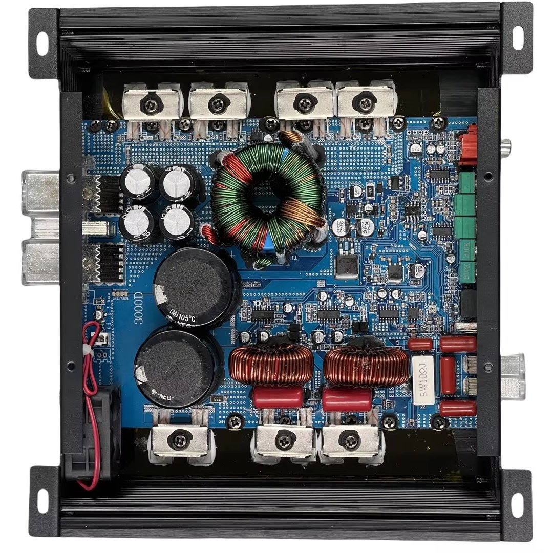 Brazilian Monoblock Amplifiers Car Audio Amplifier 1 Channel Class D Car Amp with 3000W RMS Power